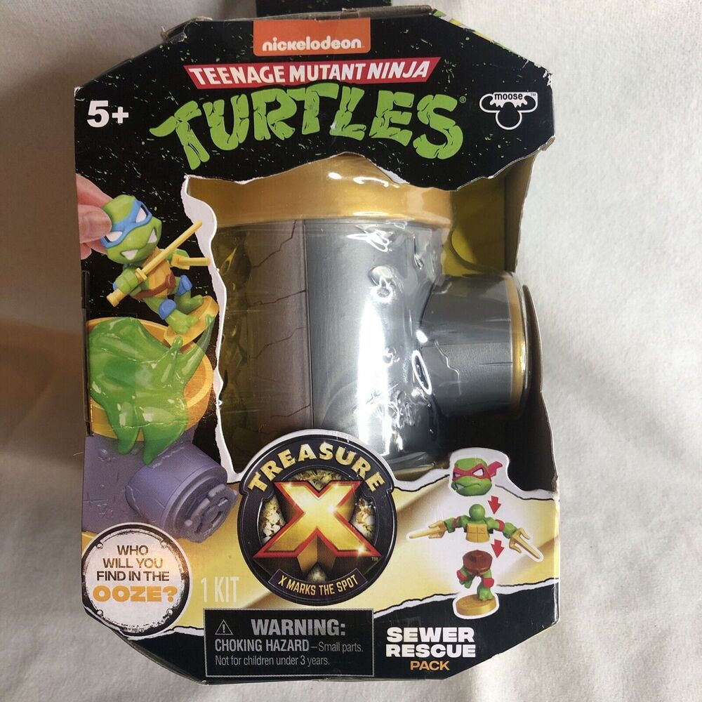 Treasure X Teenage Mutant Ninja Turtles Sewer Rescue Mystery NEW